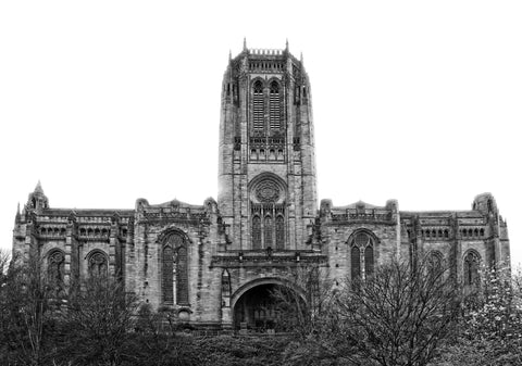 Alina Tait- Anglican Cathedral - front (B&W)
