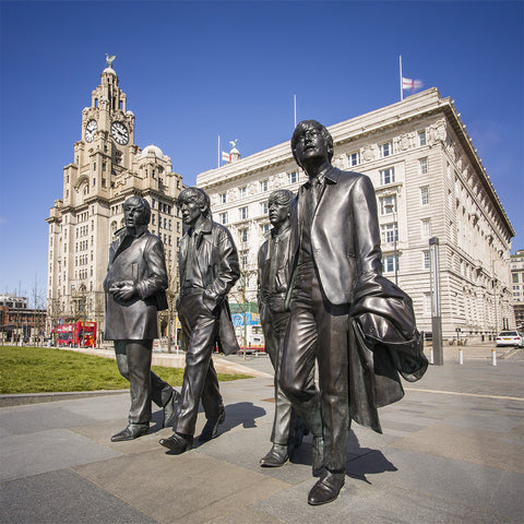 The Beatles at the Liver Building