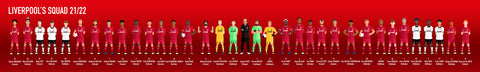 Liverpool FC's 21/22 Squad - (Standard Edition - Red)