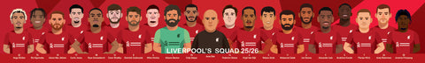 Liverpool Squad 2025 -2026
