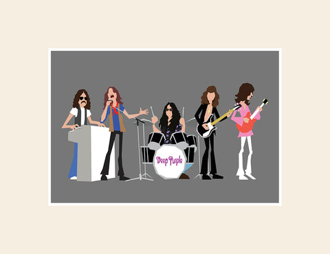 Deep Purple - Fridge Magnet