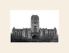 Anglican Cathedral - B&W - Fridge Magnet