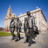 The Beatles at the Liver Building - Fridge Magnet