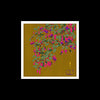Bees And Fuchsia - Fridge Magnet