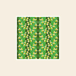 Daffodils Wallpaper - Fridge Magnet