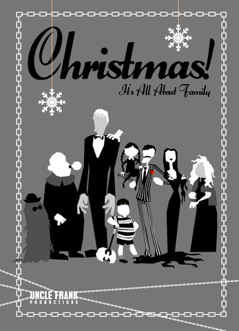 Xmas About Family - Greeting Card £3