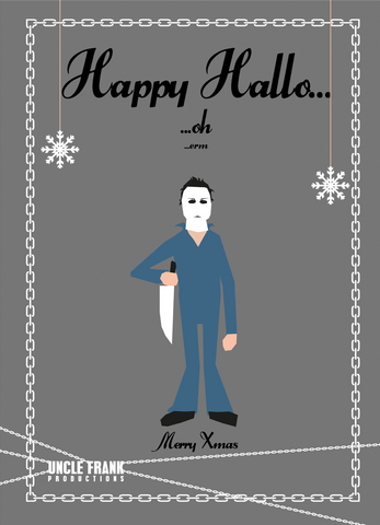 Xmas Happy Hallo - Greeting Card £3
