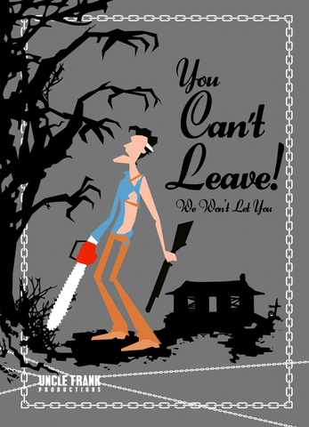 You Can't Leave! - Greeting Card £3