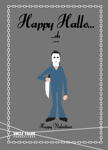 Happy Hal...Oh... Valentines! - Greeting Card £3