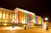 St Georges Hall Rainbow 1 (Brown Sky) - Fridge Magnet