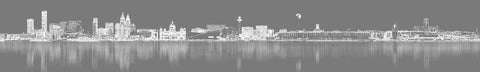 Waterfront Sketch - Grey