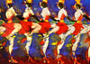 Dancing Girls - Fridge Magnet