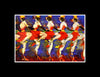 Dancing Girls - Fridge Magnet