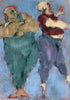 Huge Ballet Dancers - Fridge Magnet