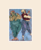 Huge Ballet Dancers - Fridge Magnet