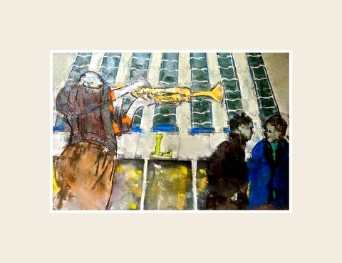 Leaf On Bold Street - Fridge Magnet
