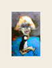 Sleepy Puffin - Fridge Magnet