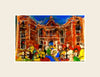 The Blue Coat - Fridge Magnet